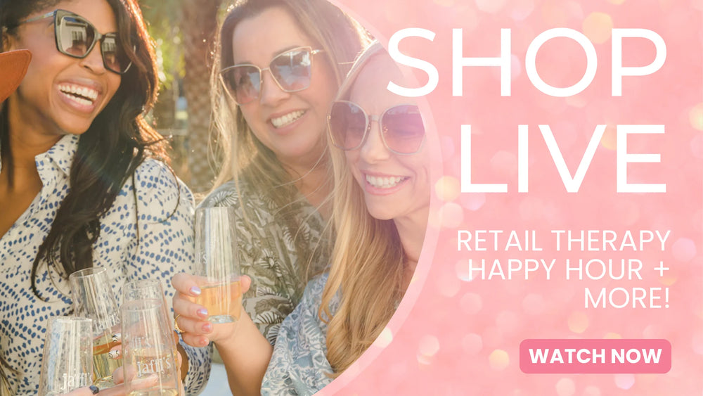Retail Therapy Happy Hour Sip and Shop Boutique Style