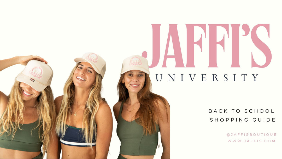 Jaffi’s University: Back to School Style - Jaffi's