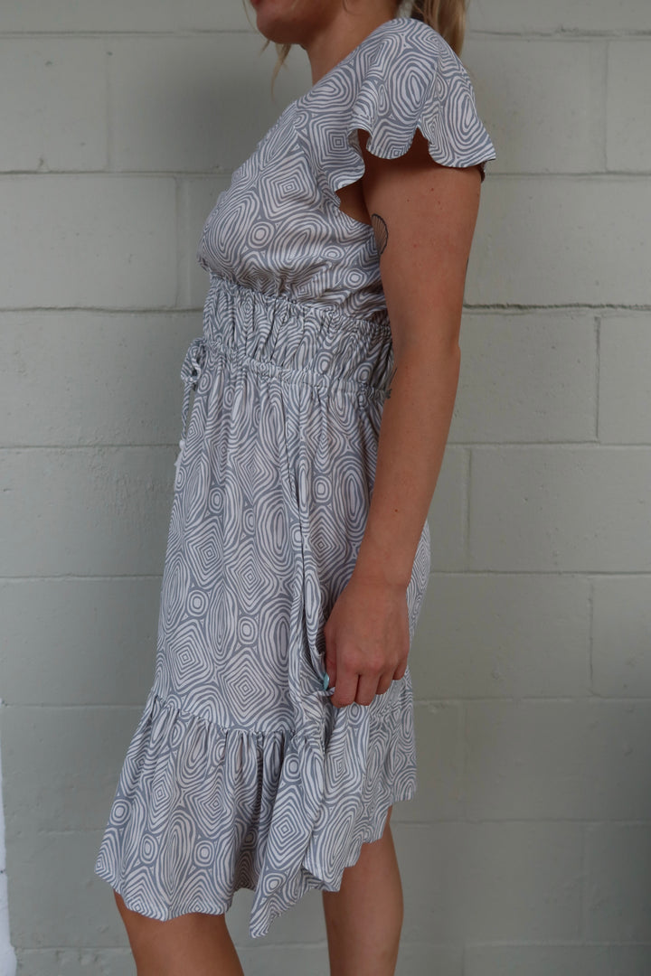 Onda Silver Manoa Mini Dress