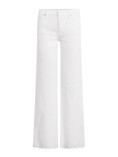Rosie High Rise Wide Leg - White Lily