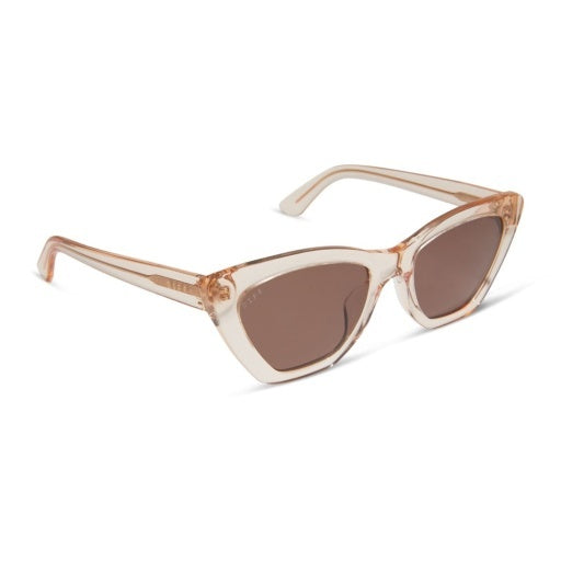 
                  
                    Camila Sunglasses - Vintage Rose Crystal + Brown
                  
                