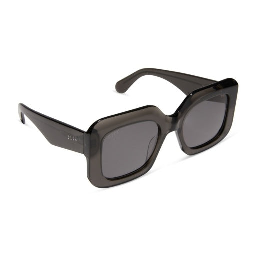 Giada Sunglasses - Smoke Crystal + Grey Polarized