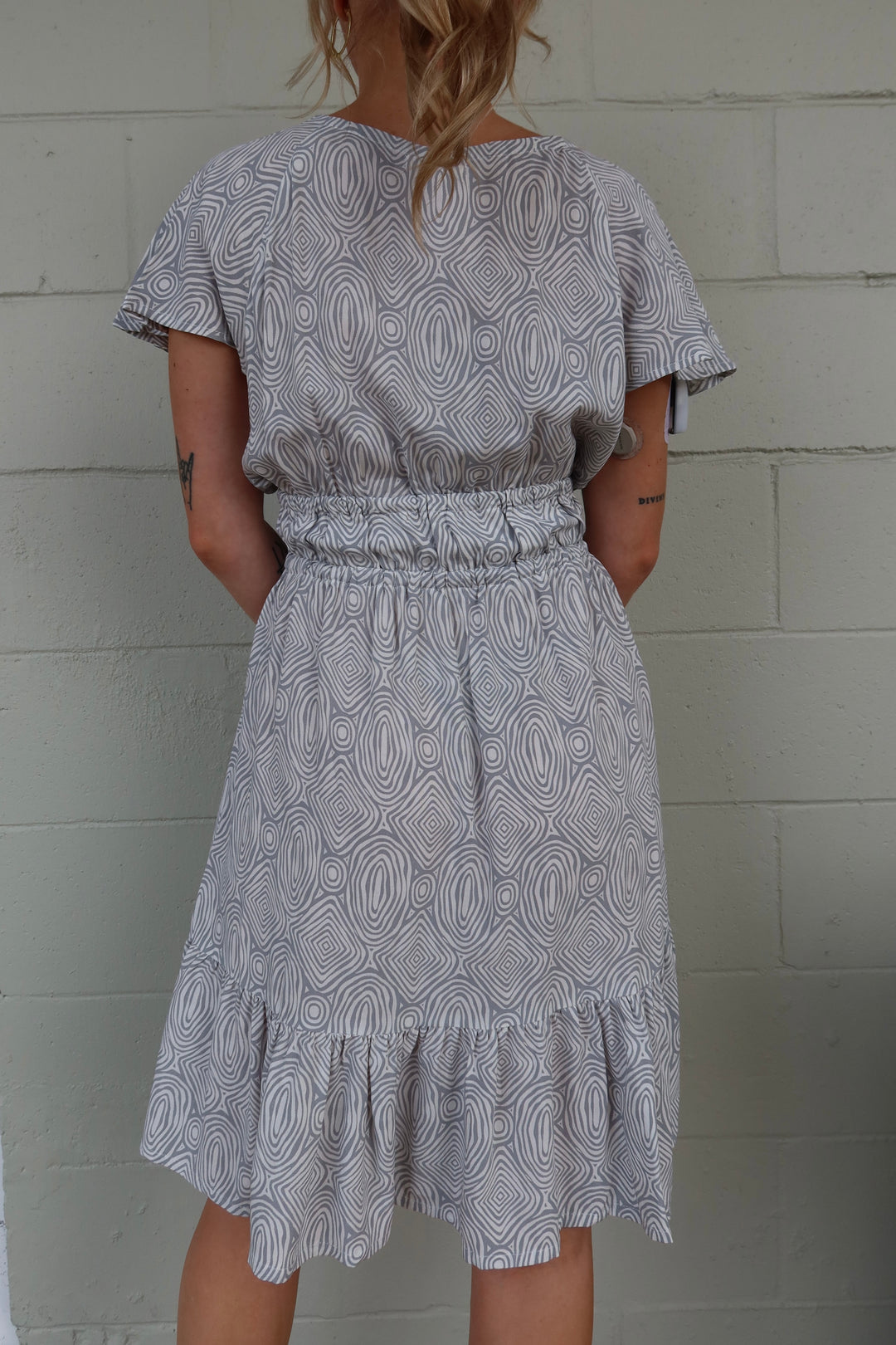 Onda Silver Manoa Mini Dress