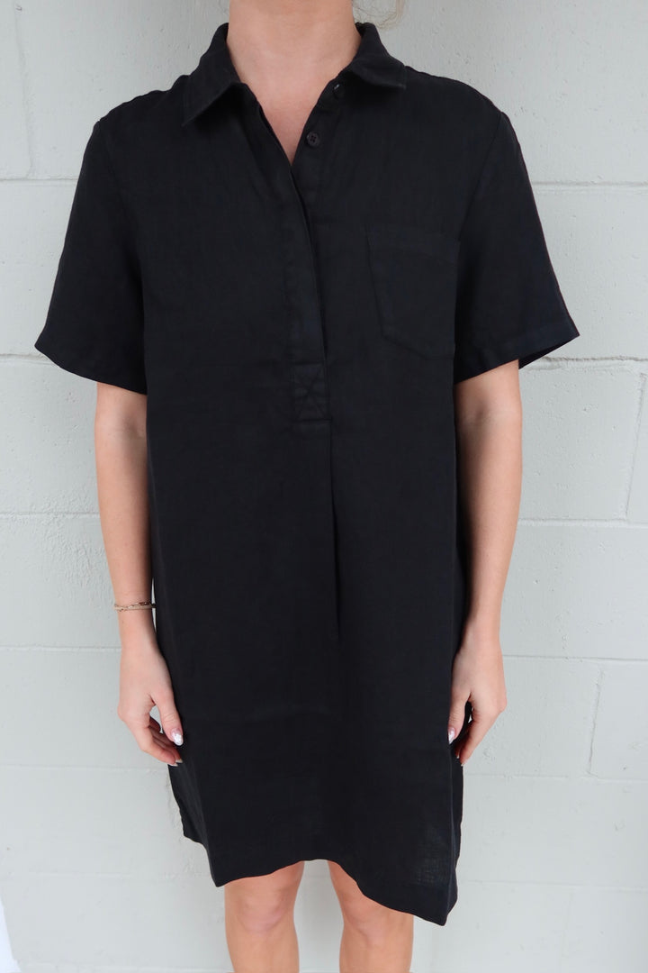 Ola Linen Utility Dress