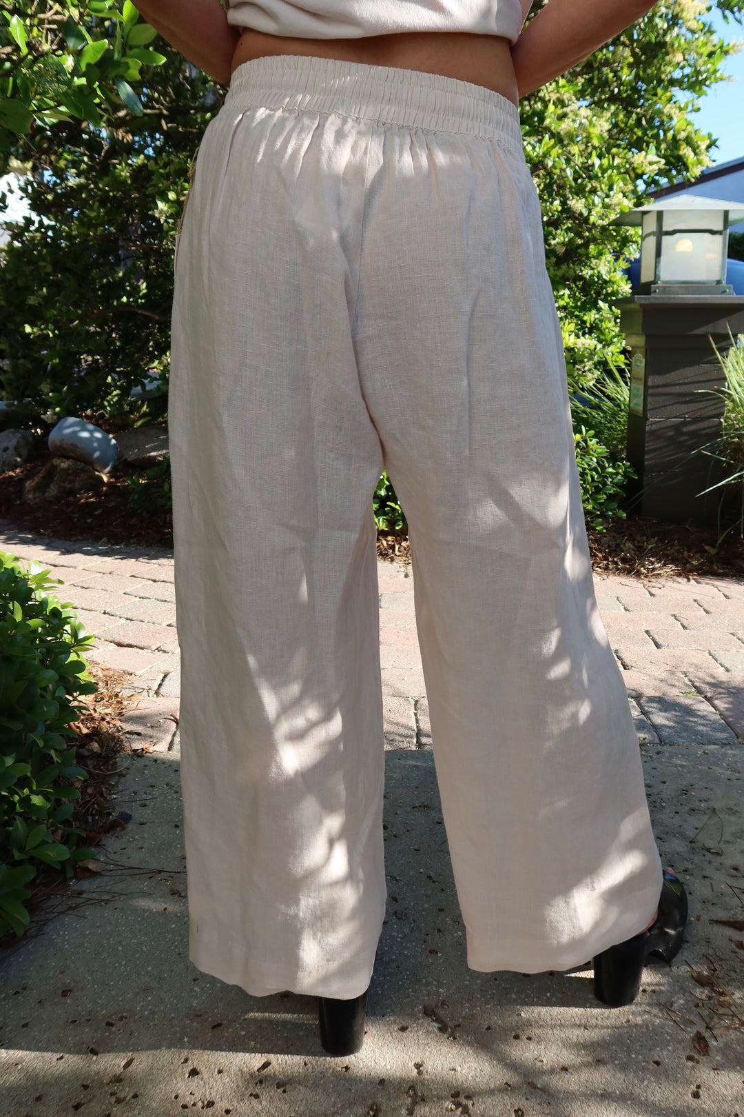 Linen Crop Pant