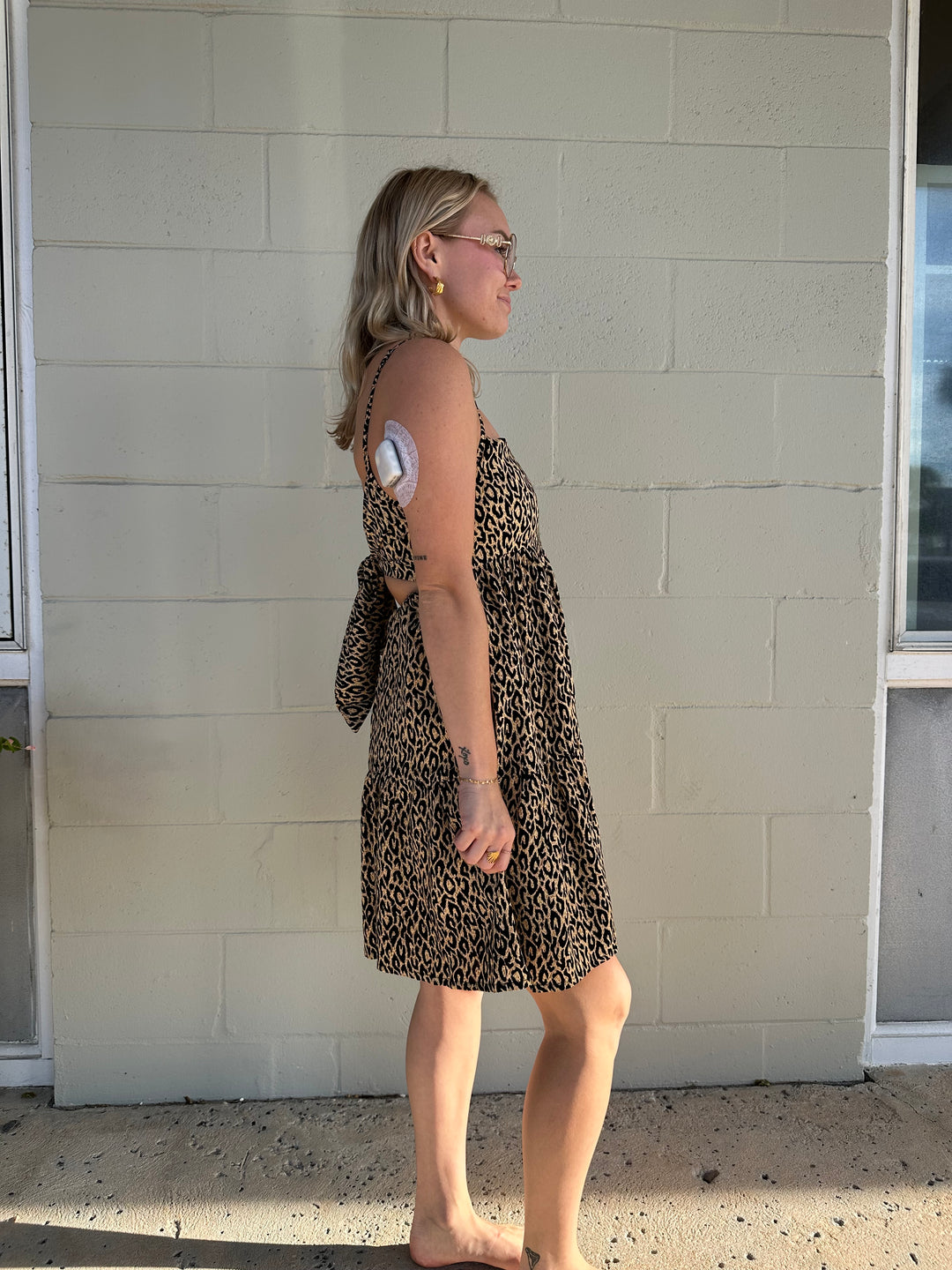 Oceanna Mini Dress - Fierce Camel