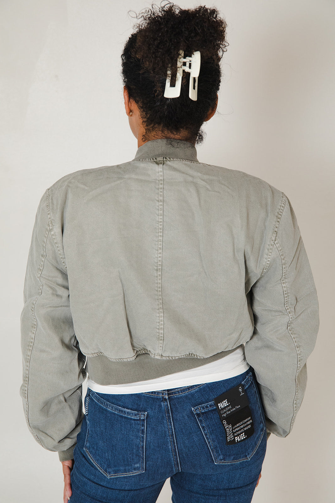 Billy Bomber Jacket - Harbor Grey Pigment