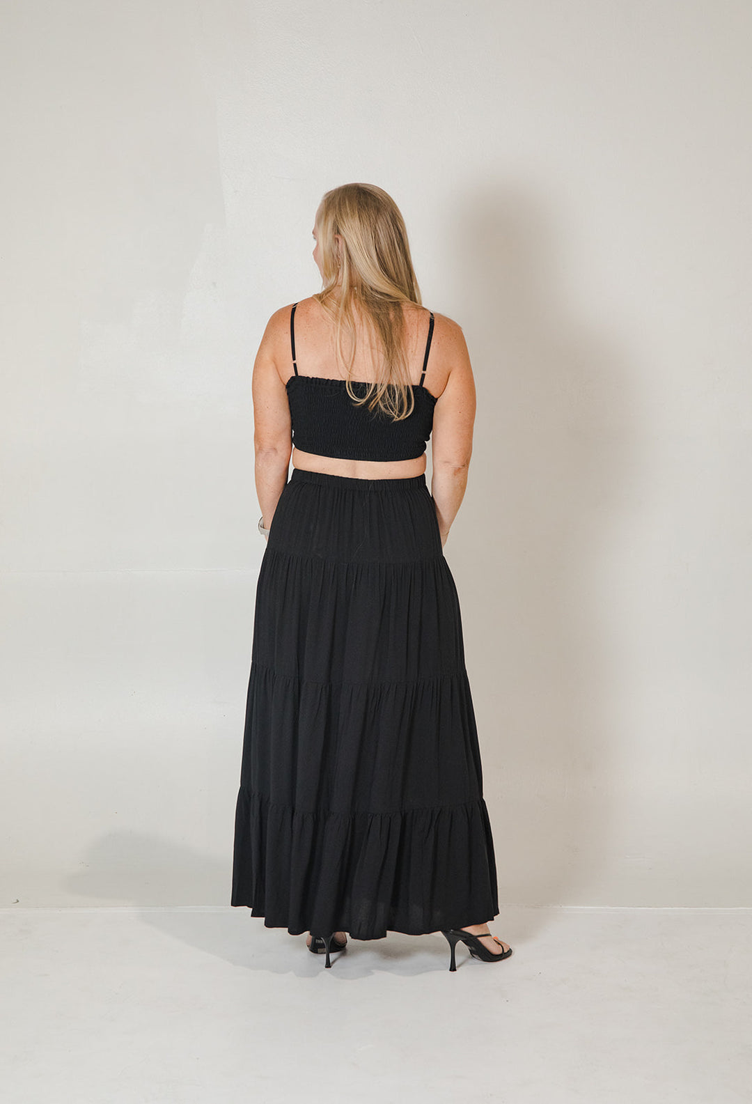Belle Maxi Skirt - Black