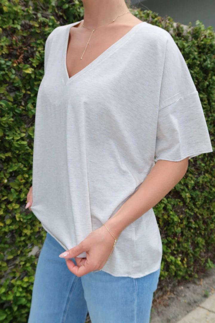 Bamboo V Neck Tee