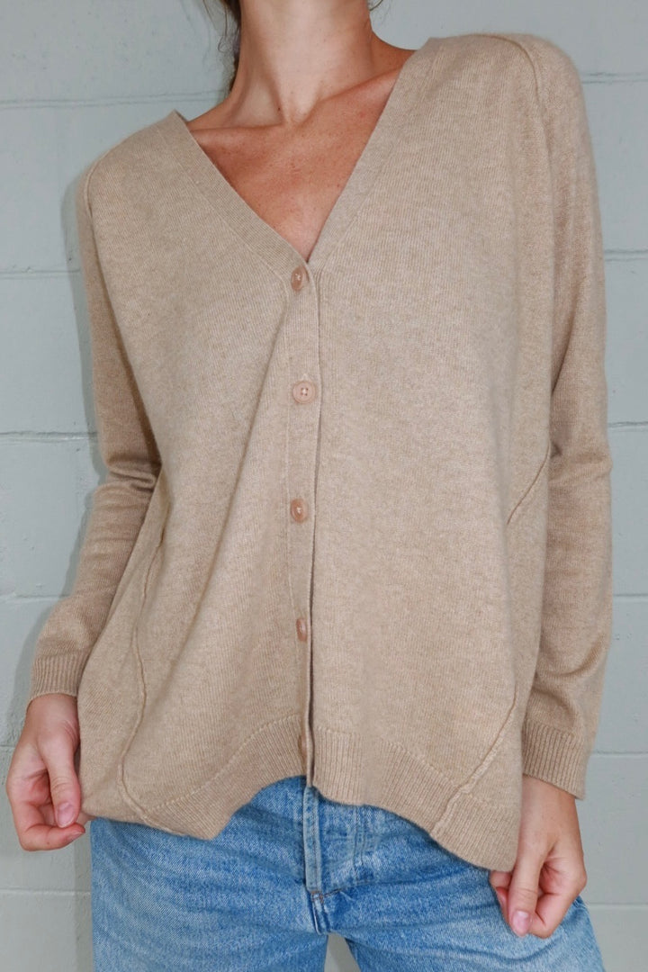 Riley Oversized Cashmere Cardigan