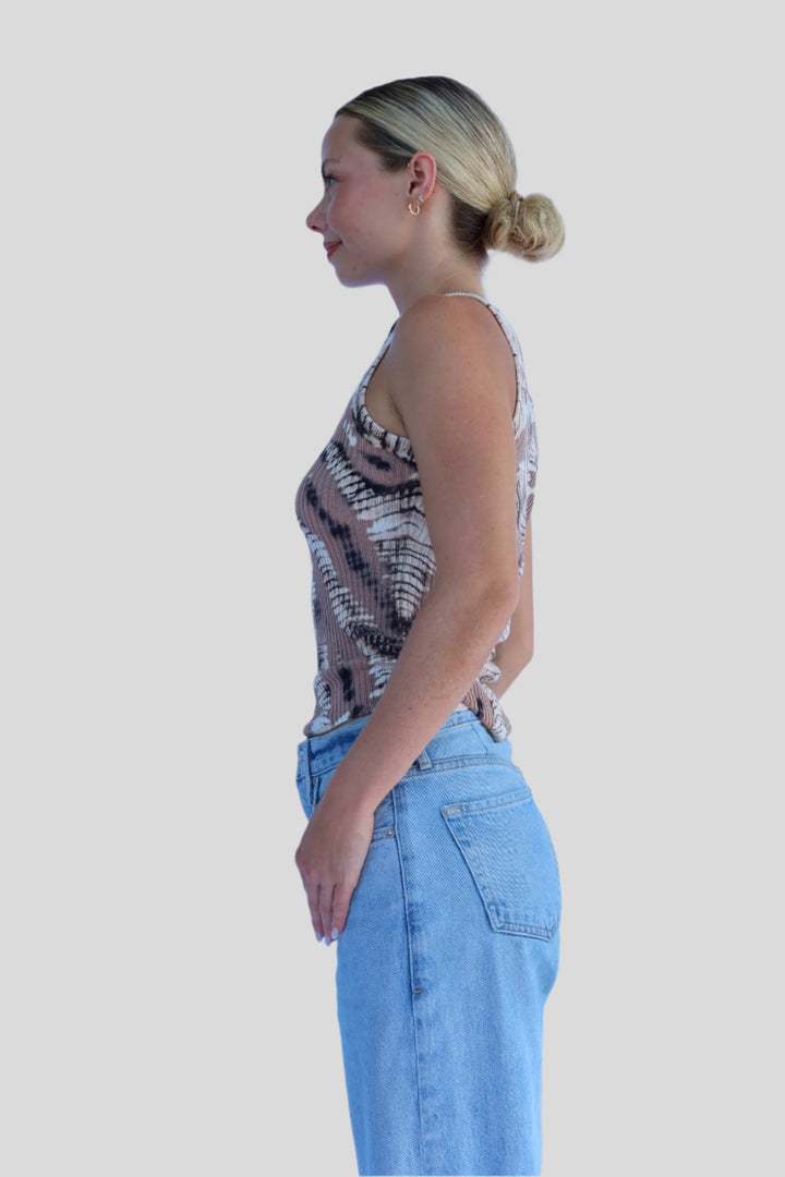 Illy Sweater Tank - Shitake Nexus Wash