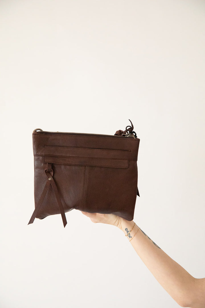 Jett Crossbody - Brown