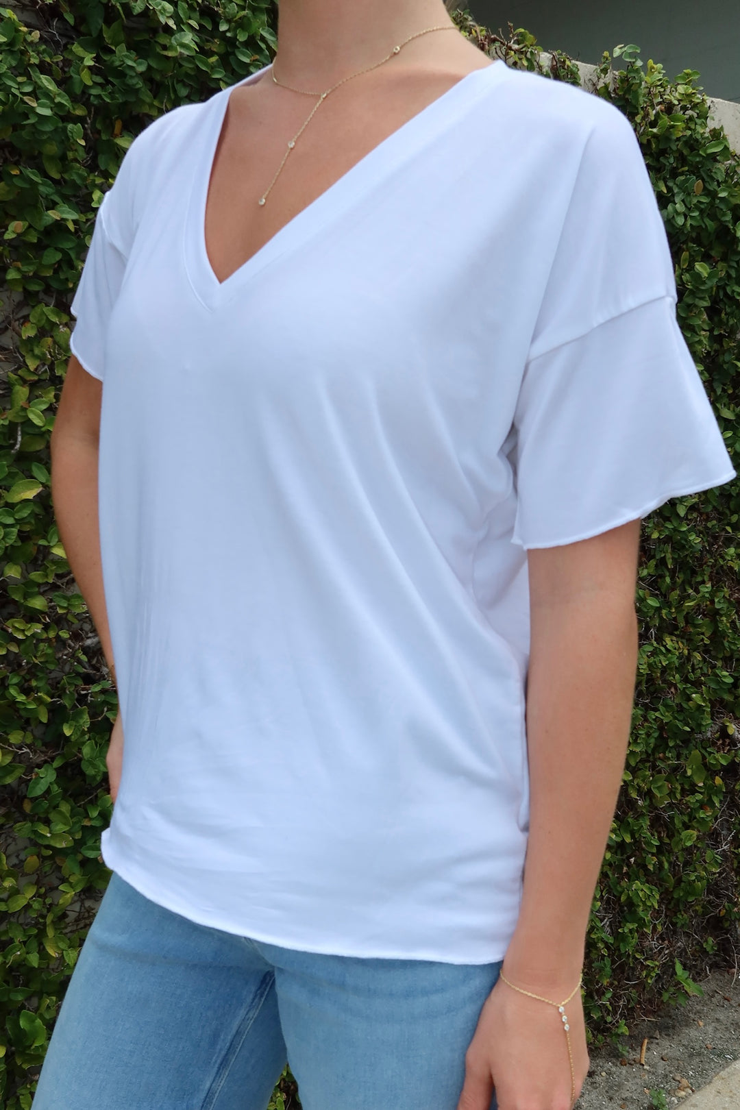 Bamboo V Neck Tee