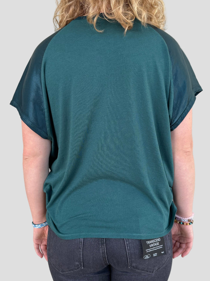 Satin Flow Tee - Rainforest