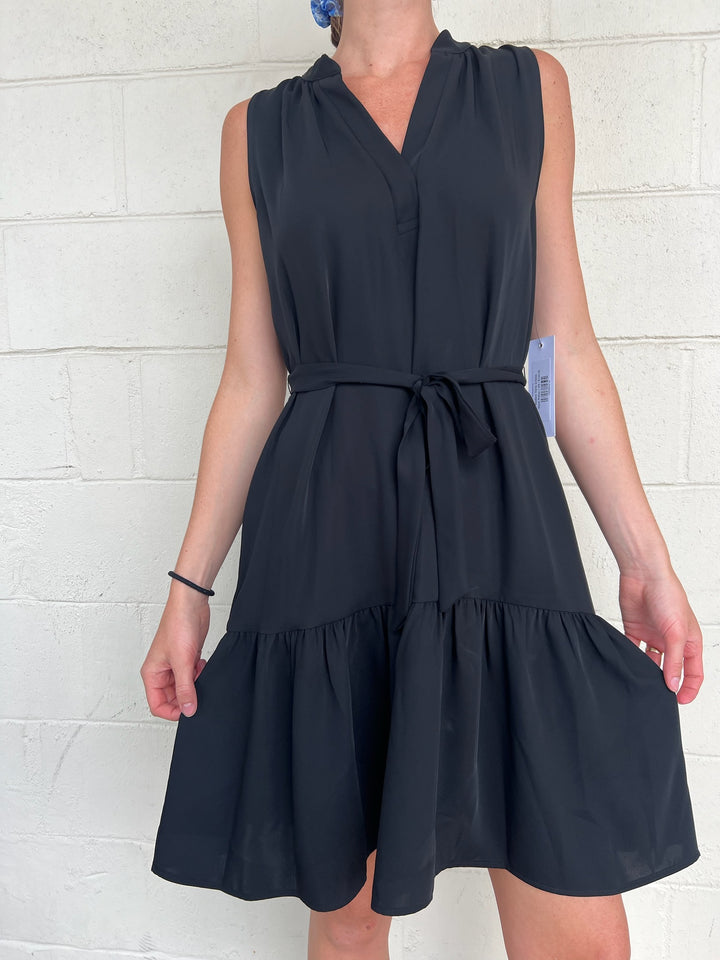 Belted Tank Dress