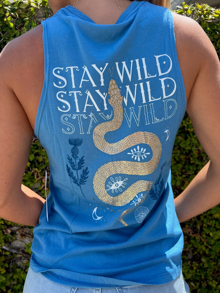 
                  
                    Stay Wild Jade Muscle Tank
                  
                