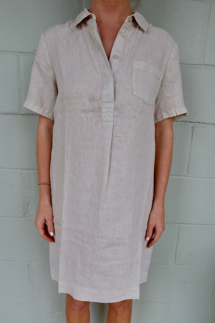 Ola Linen Utility Dress