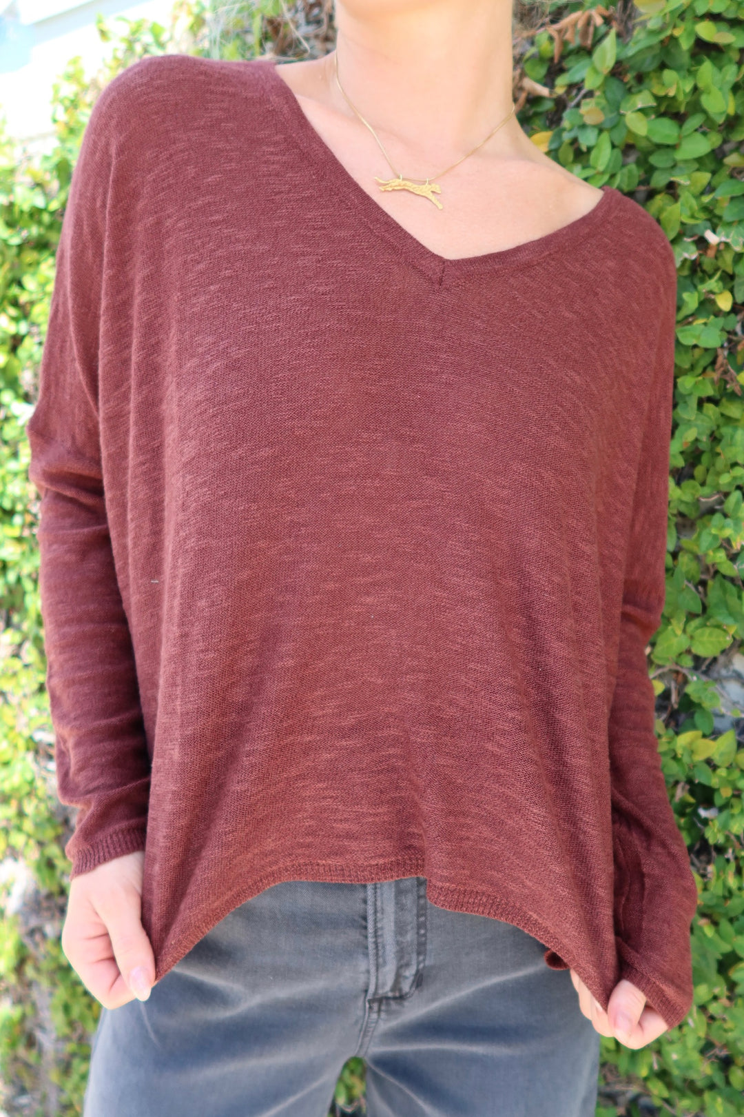 Dolphin Knit Sweater - Silt