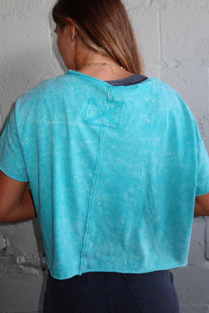 Jags Oversized Crop Tee