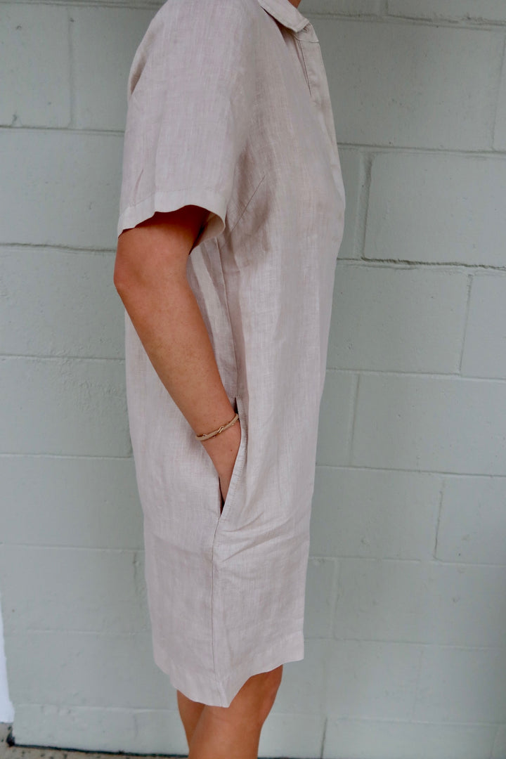 Ola Linen Utility Dress