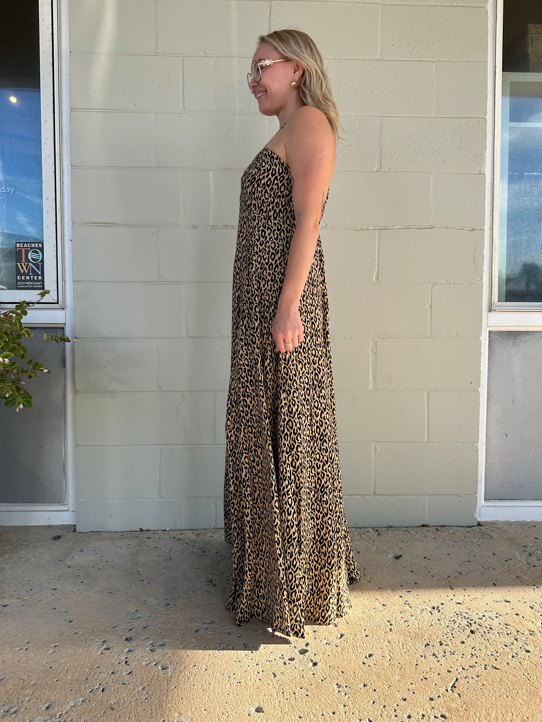 Lilia Maxi Dress - Fierce Camel