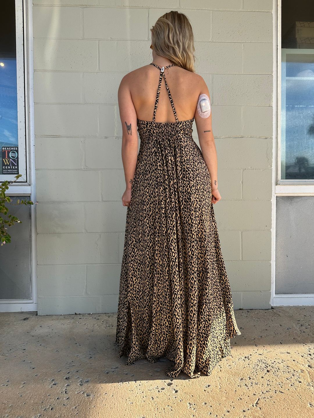 Lilia Maxi Dress - Fierce Camel