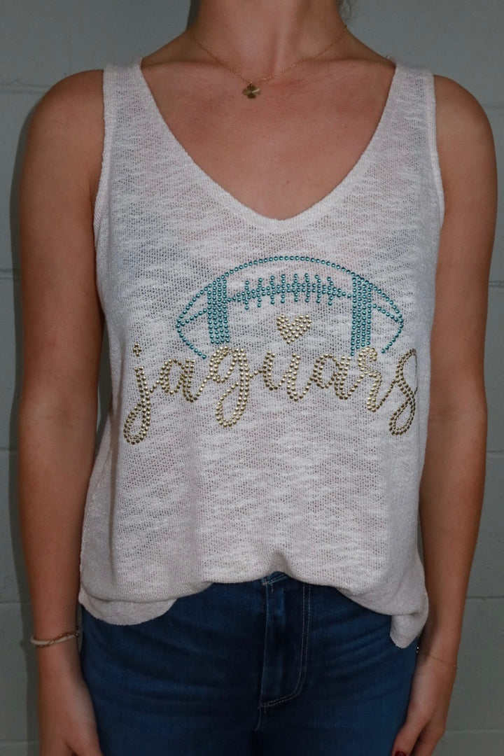 Jags Football Sweater Tank