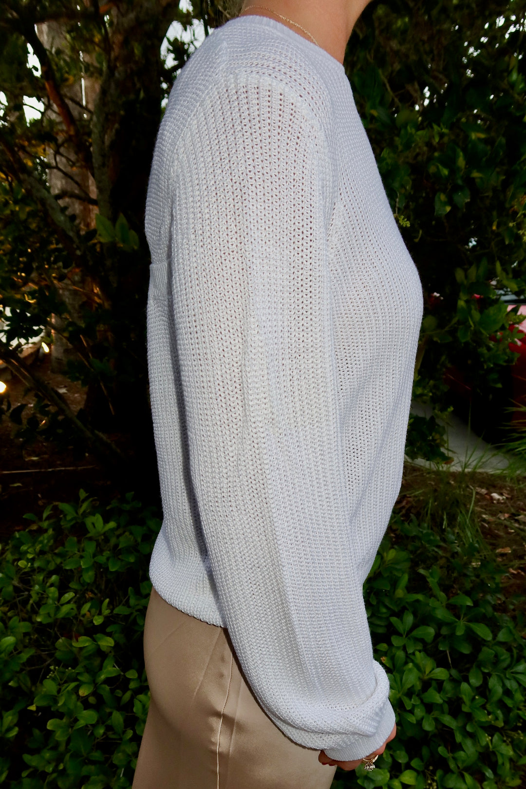 Maxine Sweater - White