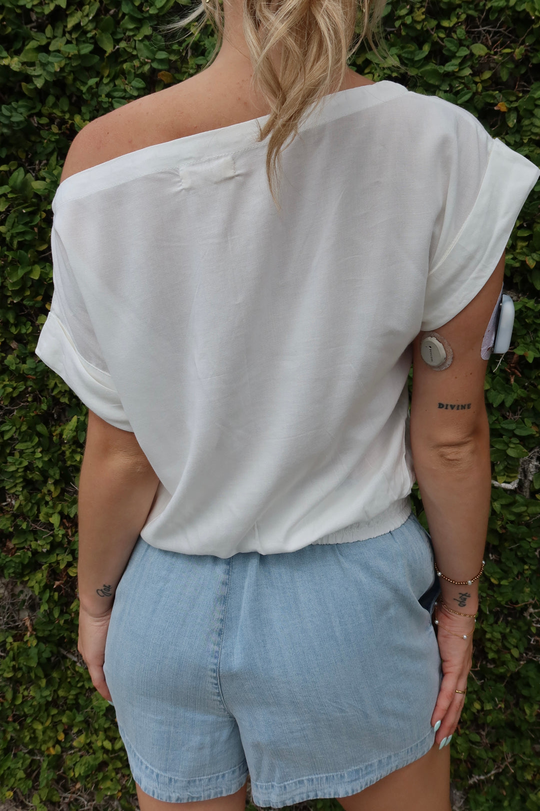 Off White Marvea Top