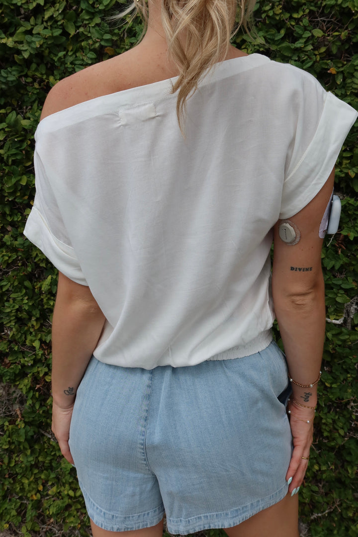 Off White Marvea Top