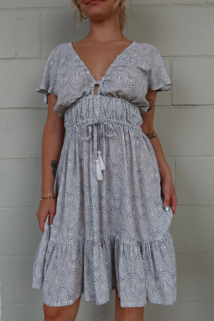 Onda Silver Manoa Mini Dress