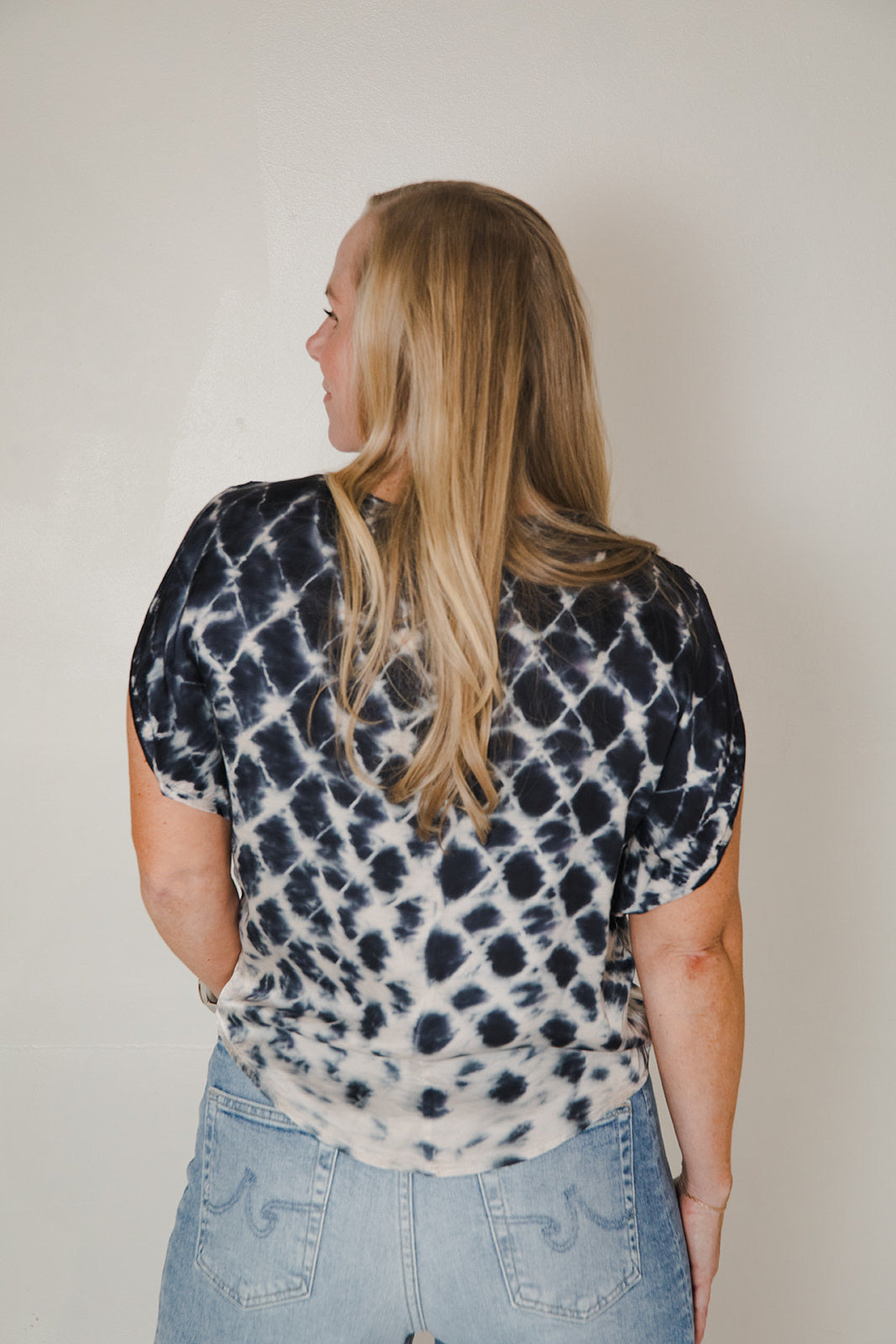 Rumi Top - Midnight Links Wash