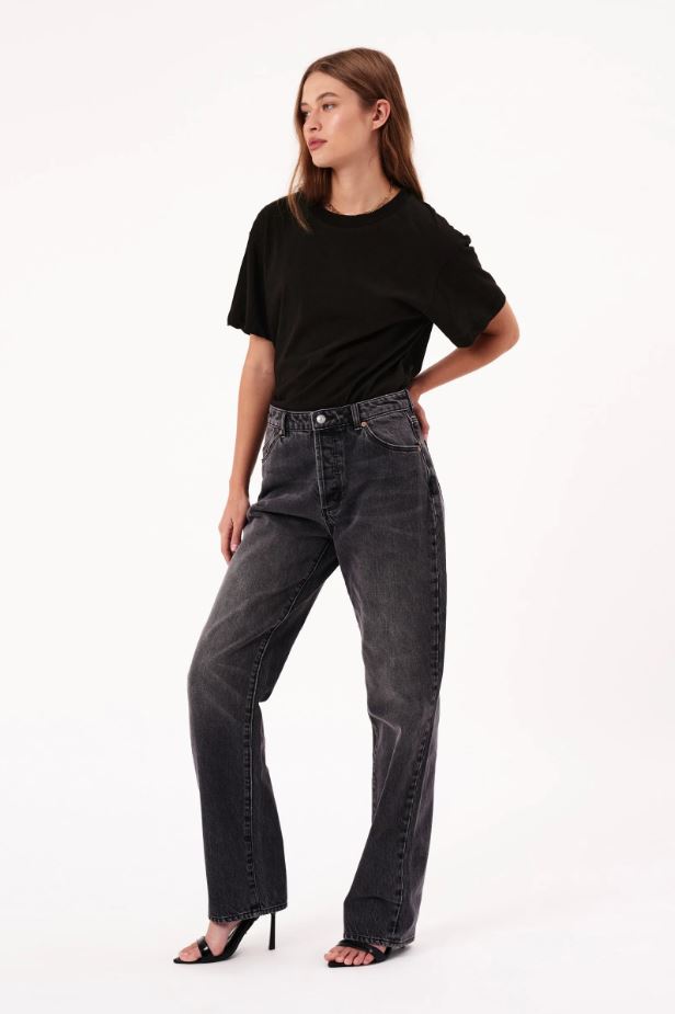 90s Relaxed - Worn Black