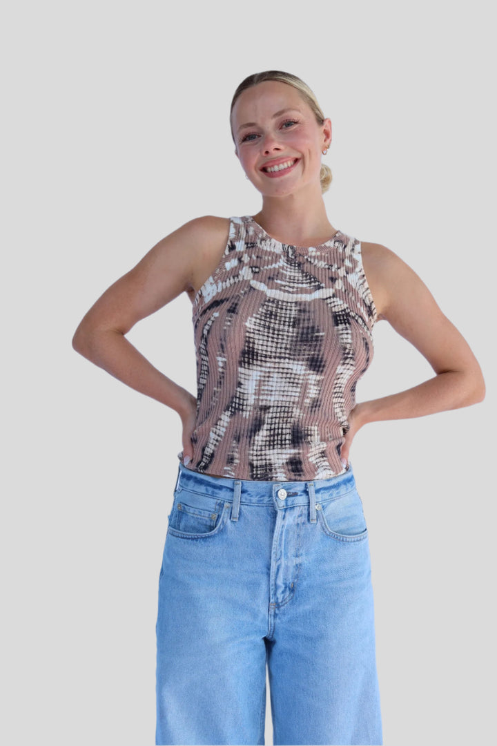 Illy Sweater Tank - Shitake Nexus Wash