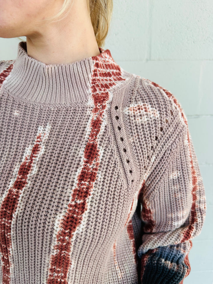 Bernice Sweater - Nut Bamboo Ombre