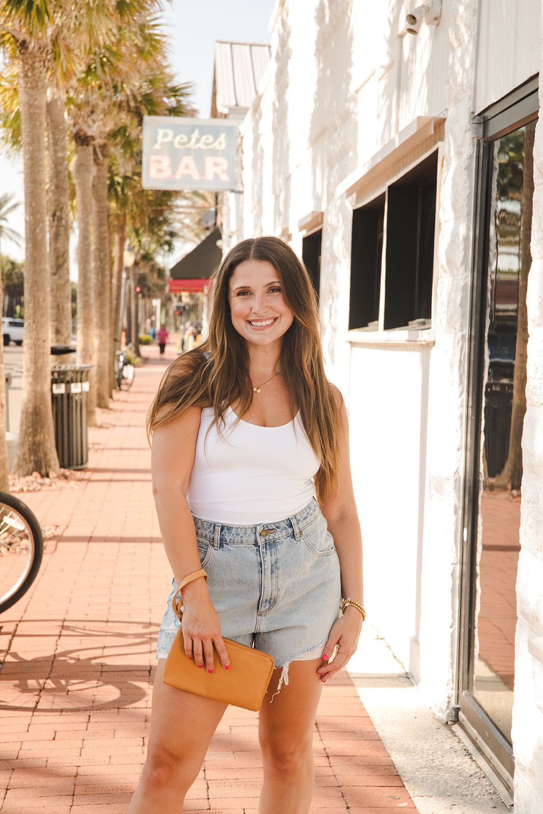 Butter Soft Round Neck Tank - White