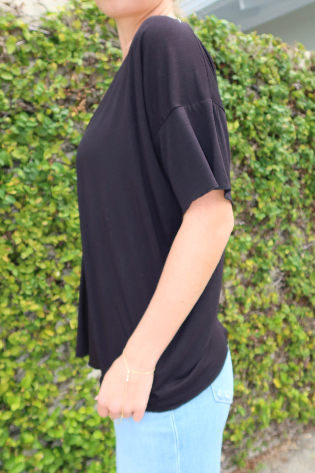 Bamboo V Neck Tee