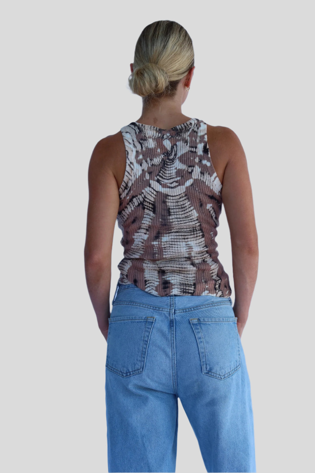 Illy Sweater Tank - Shitake Nexus Wash