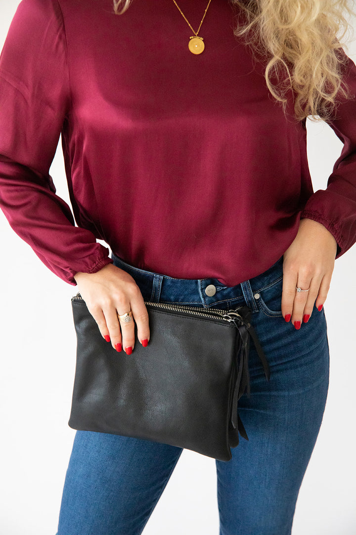 Jett Crossbody - Black