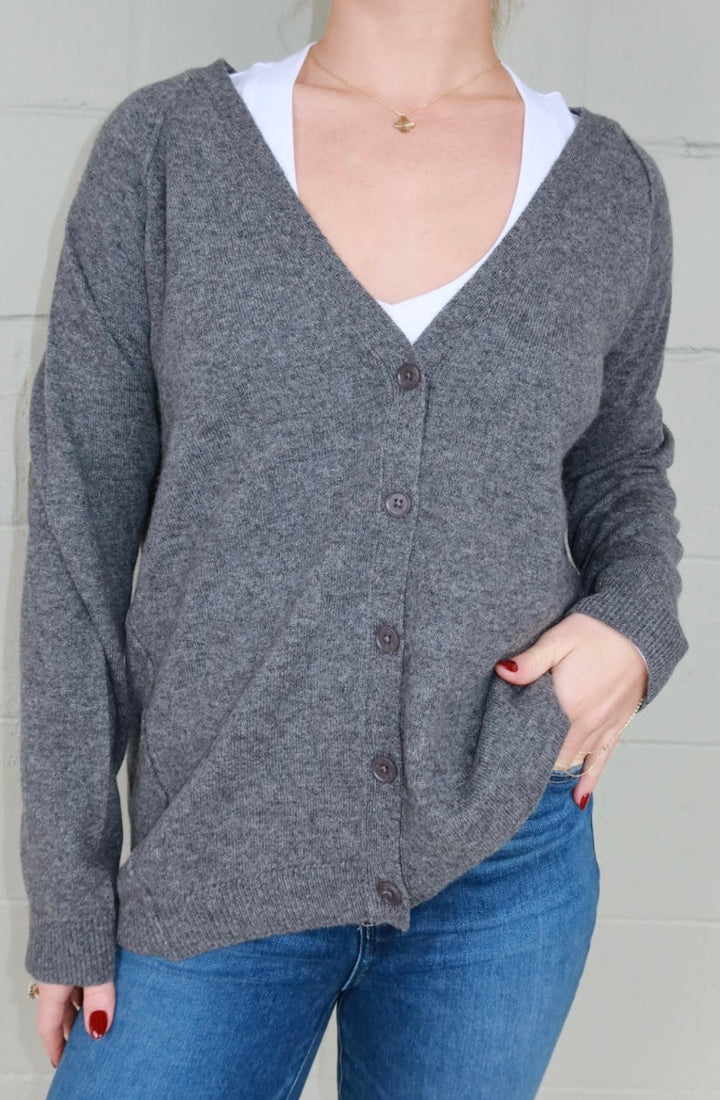 Riley Oversized Cashmere Cardigan