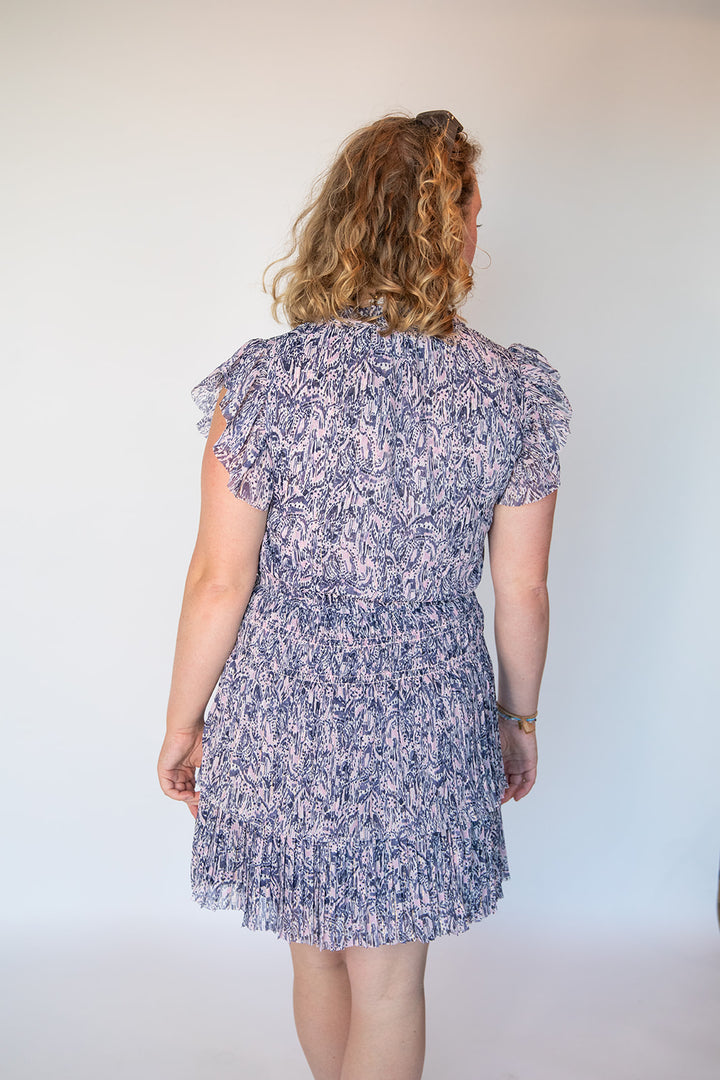 Light Pink Multi Pia Dress
