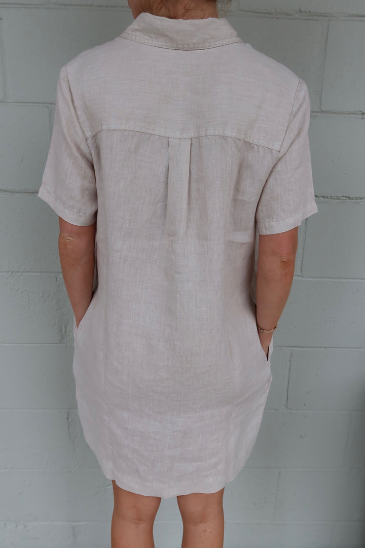 Ola Linen Utility Dress