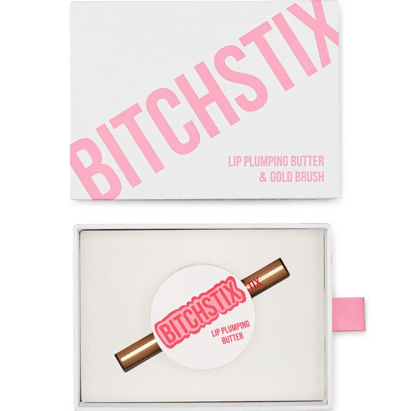 Bitchstix Lip Plumping Butter and Gold Brush