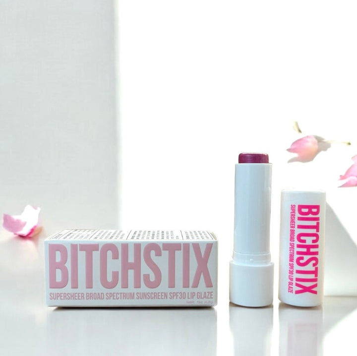 Bitchstix Petal Pink SPF30 Lip Glaze