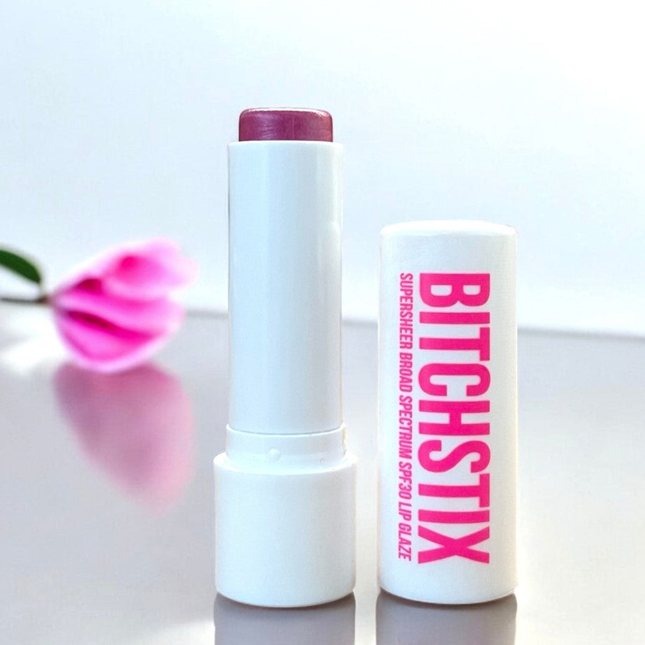 Bitchstix Petal Pink SPF30 Lip Glaze