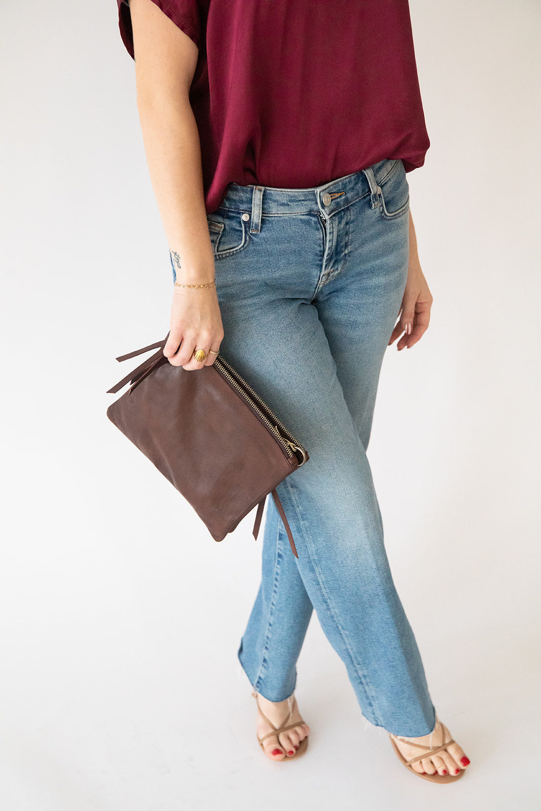 Jett Crossbody - Brown