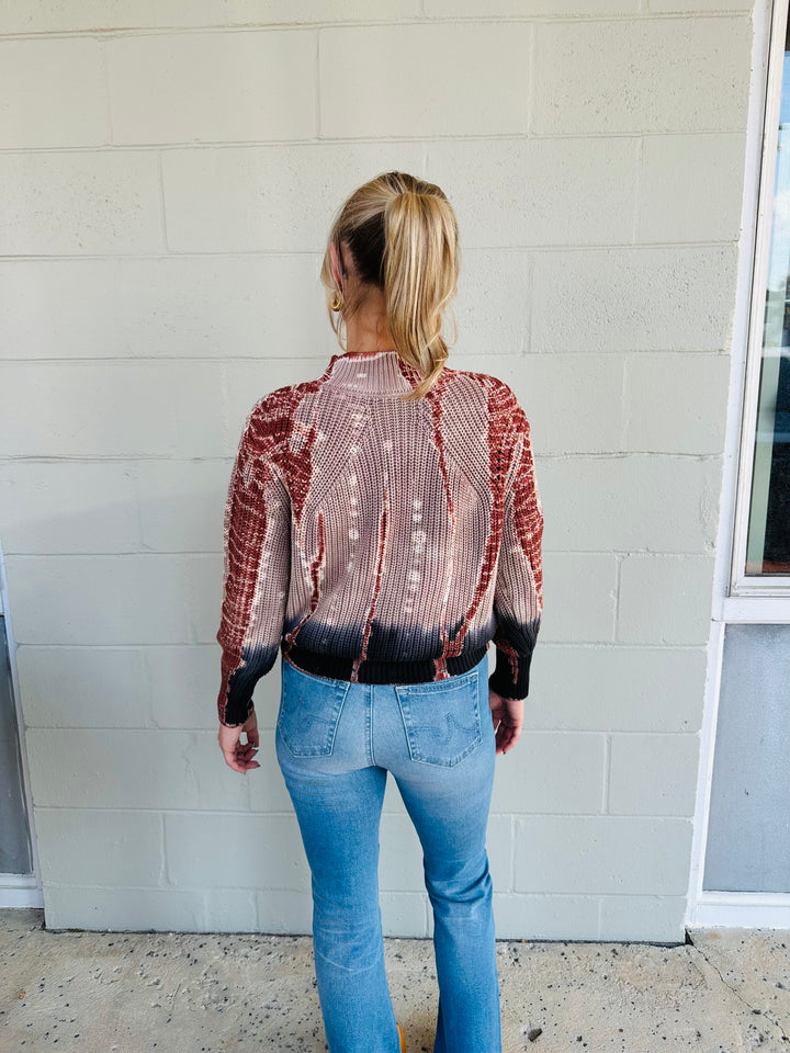 Bernice Sweater - Nut Bamboo Ombre