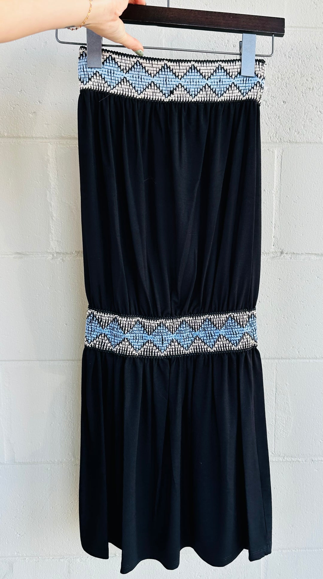Tube Mini Dress - Black
