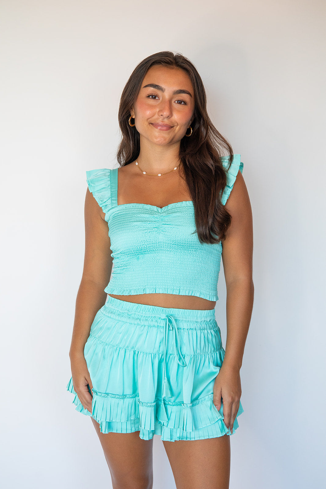 Aqua Sally Skort