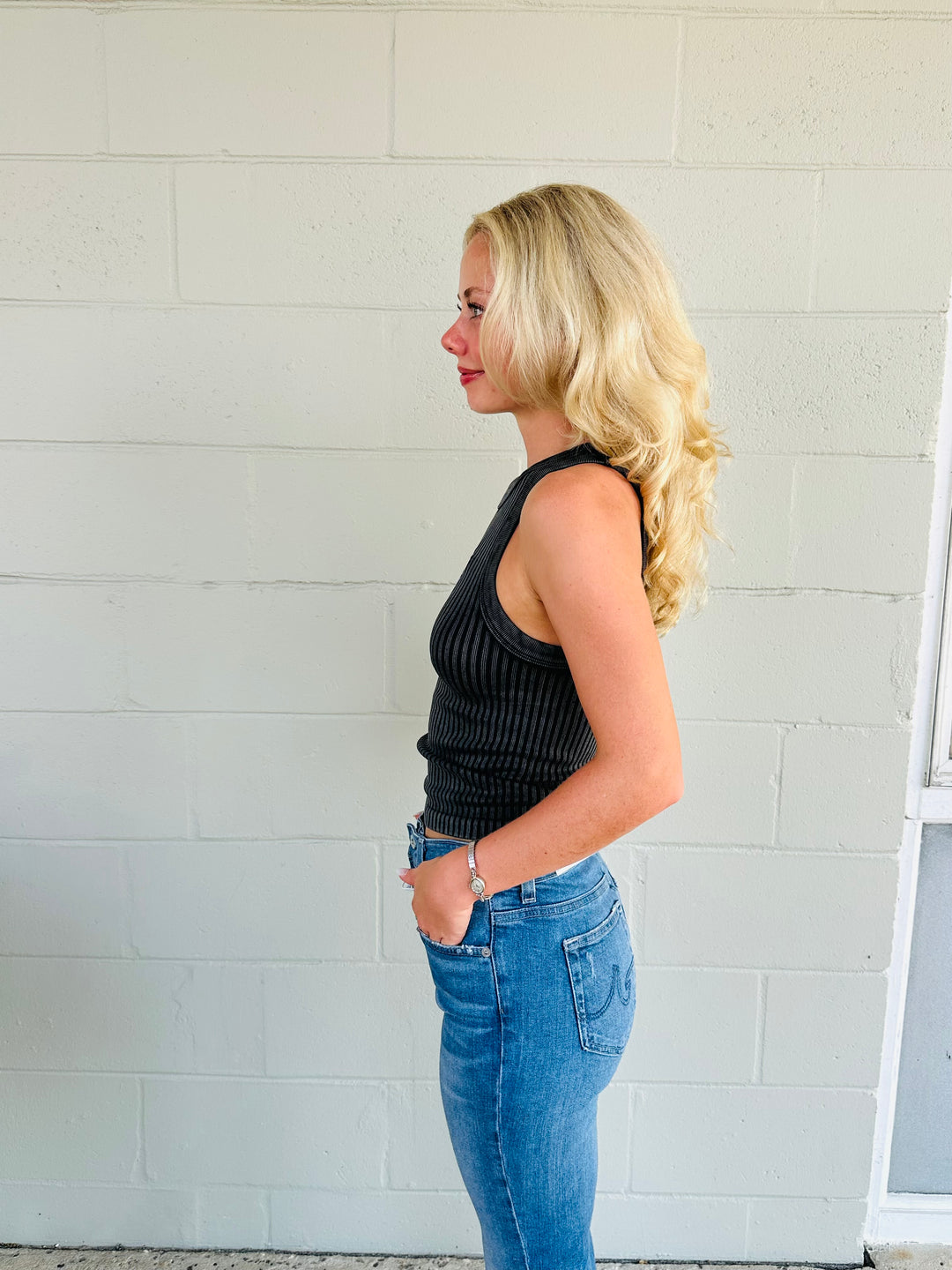 Black Jags Patch Tank